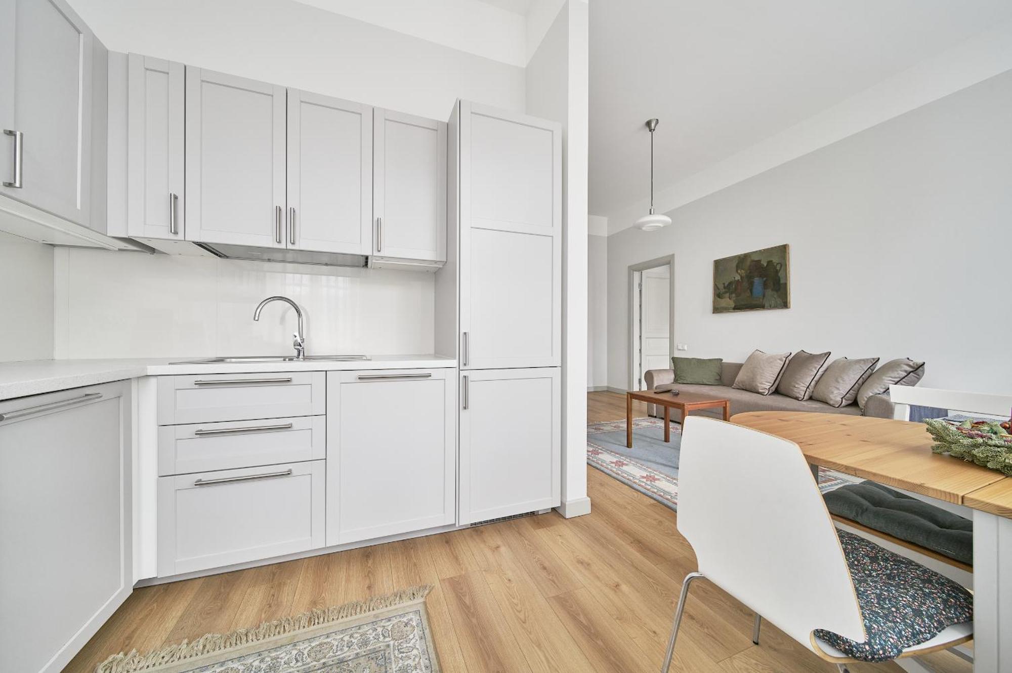 Bright And Warm Apartment, Vilnius City Centre Buitenkant foto