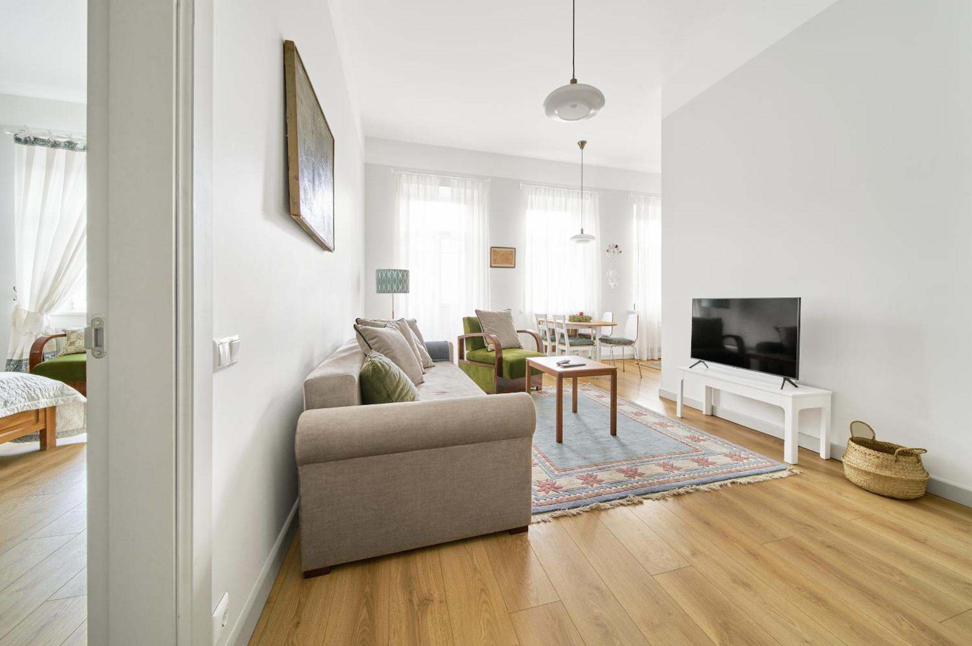 Bright And Warm Apartment, Vilnius City Centre Buitenkant foto